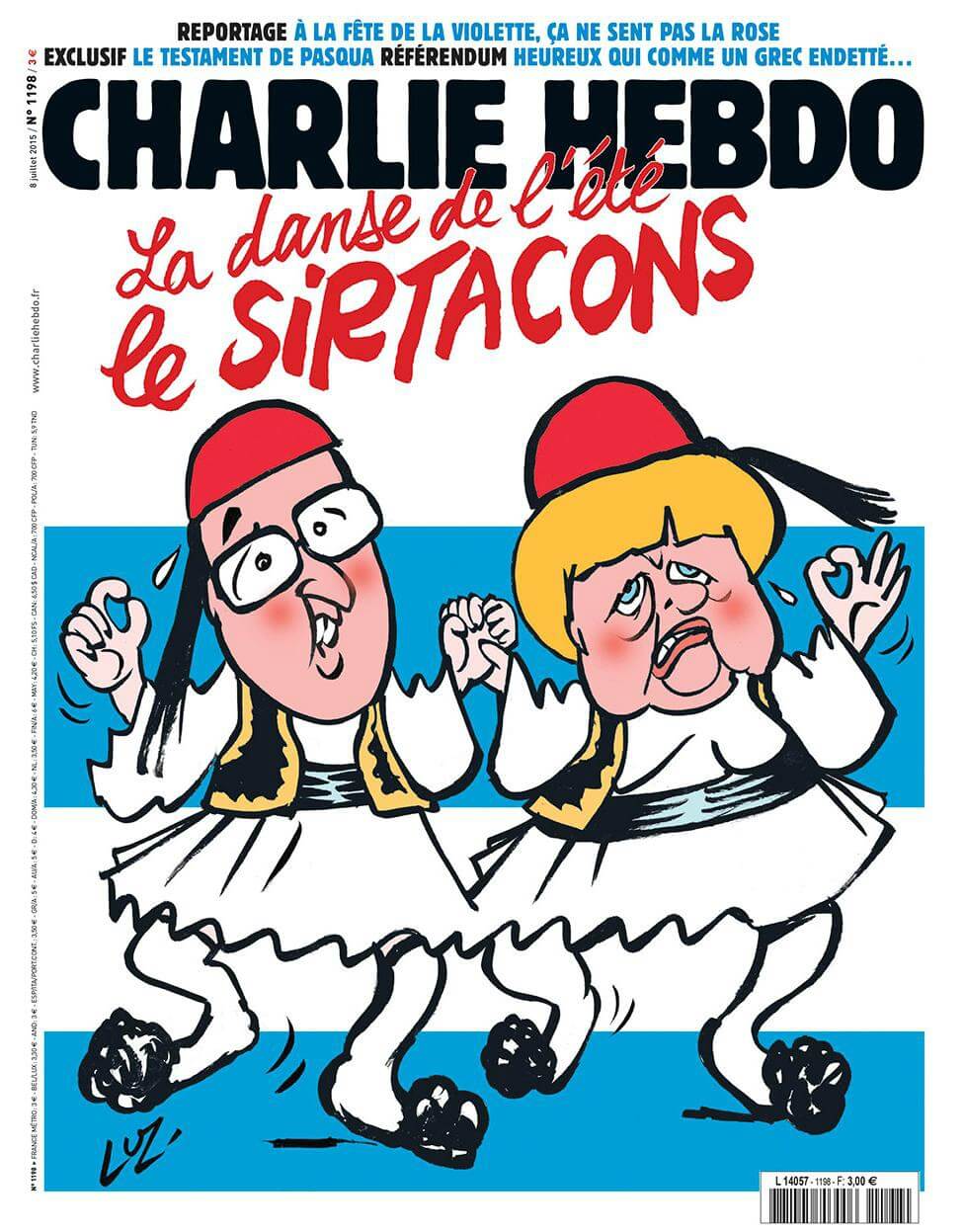 Charlie Hebdo n°1198 --- 8 juillet 2015