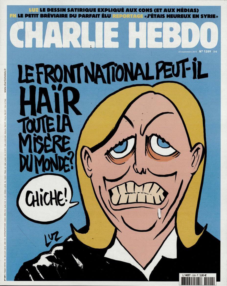 Charlie Hebdo n°1209 --- 23 septembre 2015