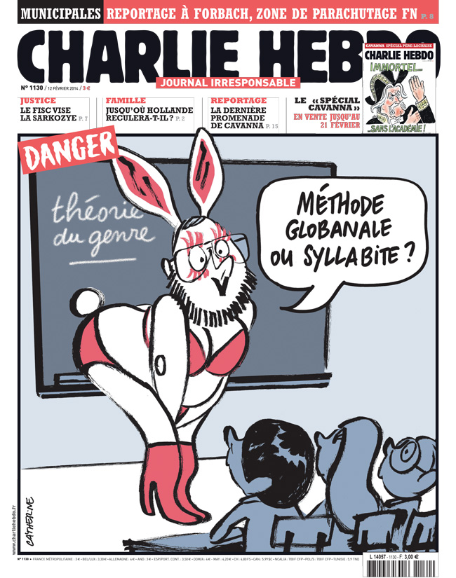 Charlie Hebdo - n°1130 - 12 février 2014
