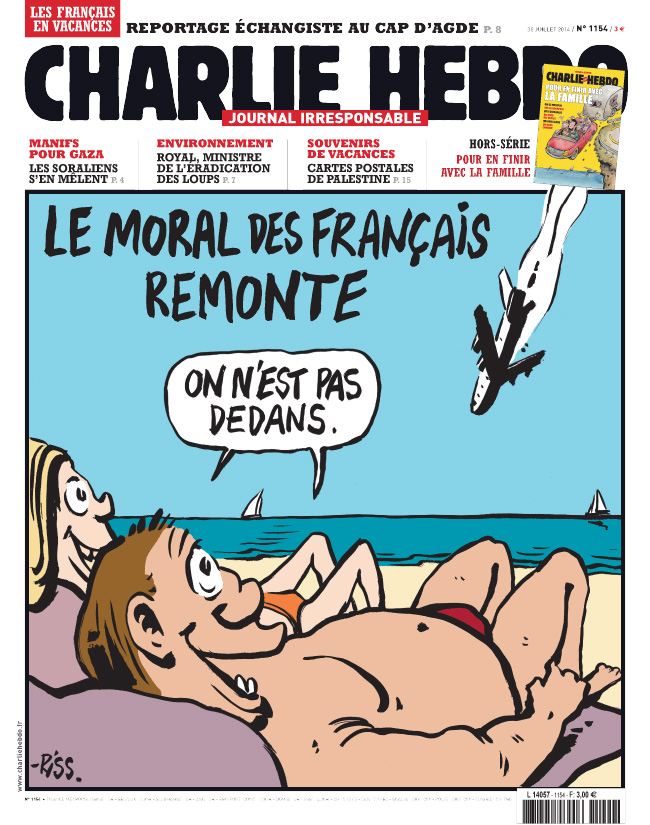 Charlie Hebdo - n°1154 - 30 juillet 2014