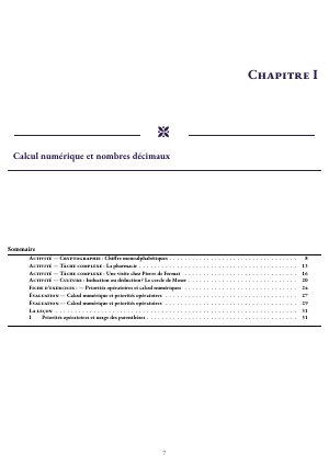 Priorités opératoires et calcul numériques