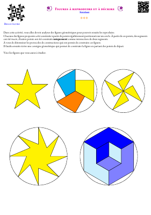 Figures à reproduire et à décrire