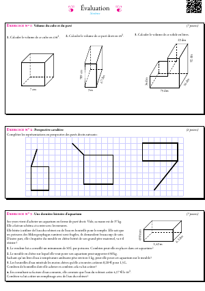 Calcul de volumes