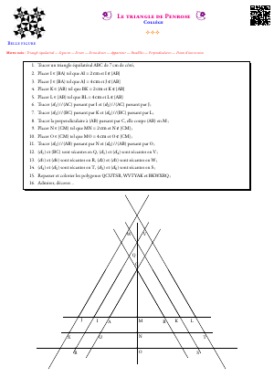 Le triangle de Penrose