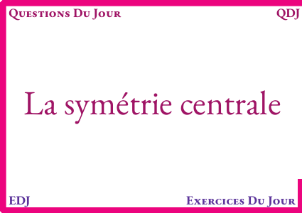 Chapitre 2 --- Les nombres relatifs