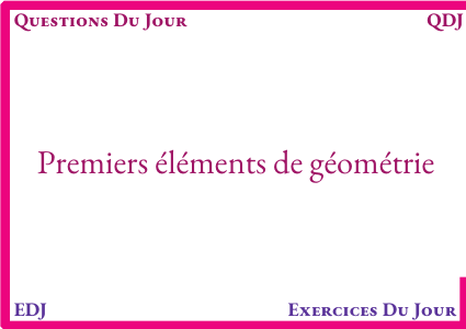 Chapitre 1 --- Des nombres pour compter : les nombres entiers